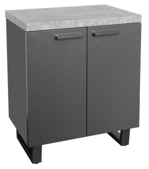 Camden Stone 2 Door Storage Cabinet in Camden Stone Dining And Occasional