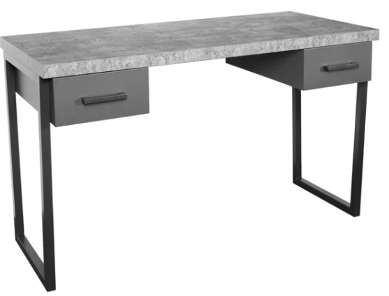 Camden Stone Desk with Drawers